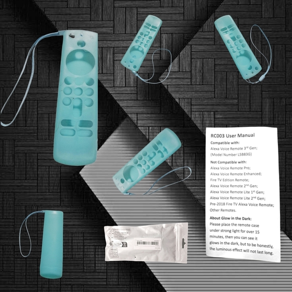 SOLD! 👣4/$20. Fire Stick Remote Covers with Strap. - Picture 3 of 4